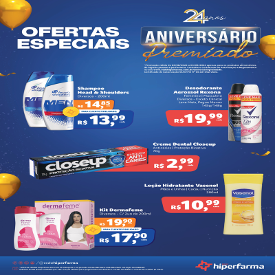 AniversÃ¡rio Premiado Hiperfarma 